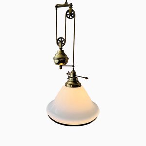 Lampada a sospensione in ottone