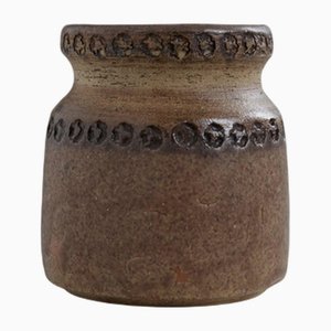 Maceta sueca de gres de Otto Klaesson, años 60