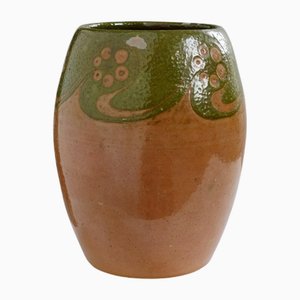 Vase Art Nouveau en Terre Cuite, 1900s