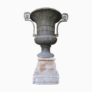 Antique Bronze Garden Vases, 1870