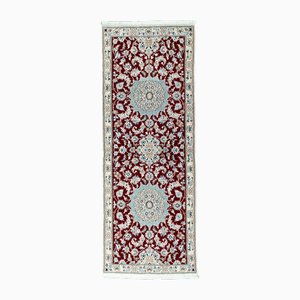 Hand-Knotted Runner Rug in Fine Wool