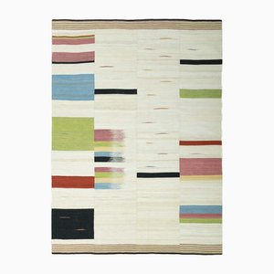 Handwoven Kilim Rug in Wool