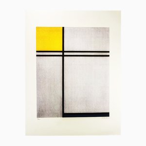 Piet Mondrian, Composición, años 70, Litografía