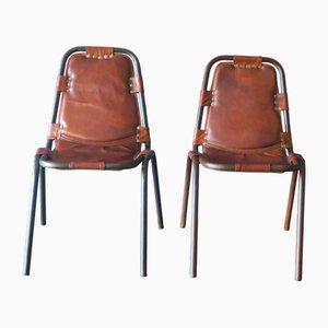 Stühle von Charlotte Perriand für Dal Vera Les Arcs, 1967, 2er Set