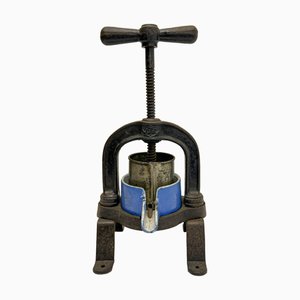 Antique French Cast Iron Fruit Press from Camion Frères, 1920s