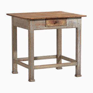 Table d'Appoint Grise, 1920s