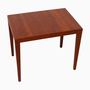 Table d'Appoint Mid-Century en Teck, Danemark, 1960s