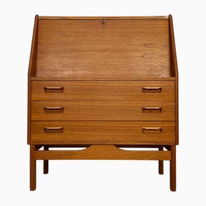 Mid-Century Danish Teak Secretary from Dyrlund, 1960s