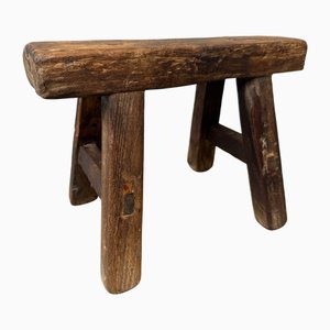 Wabi Sabi Stool in Wood