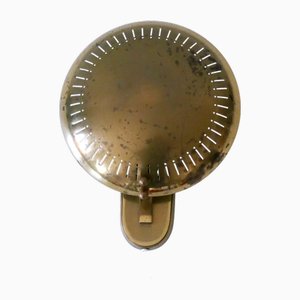 Mid-Century Modern Brass Wall Lamp from Hillebrand Leuchten, 1950s
