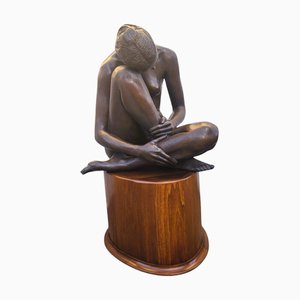 M Ventura, Desnudo de mujer, Finales del siglo XX, Bronce