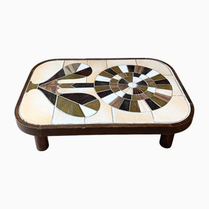 Ceramic Coffee Table by Roger Capron for Vallauris, 1960s