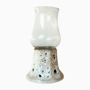 Jarrón Fat Lava Candlehjolder, Alemania Occidental, años 60