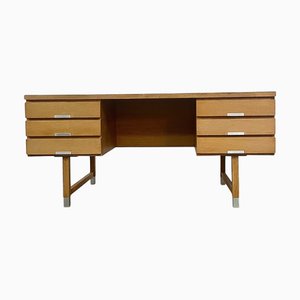 Bureau Modèle EP-401 en Chêne attribué à Kai Kristiansen & Eigil Pedersen, Danemark, 1960s