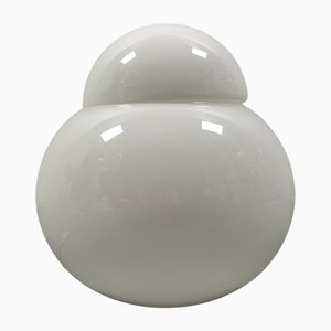 Vintage Daruma Lampe aus Opalglas von Sergio Asti für Fontana Arte, 1969