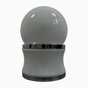 Tischlampe aus Opalglas von Goffredo Reggiani für Reggiani, 1960er
