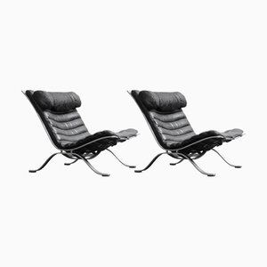 Vintage Ari Sling Lounge Chairs by Arne Norell for Arne Norell Ab, 1960s, Set of 2