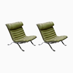 Vintage Ari Sling Lounge Chair by Arne Norell for Arne Norell Ab, 1960s, Set of 2