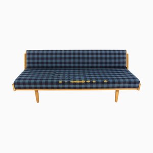 Sofá cama GE 258 de Hans Wegner para Getama, Danemark, años 60