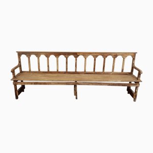 Weathered Church Bench