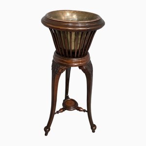 Antique Mahogany Planter Jardinere Stand, 1900