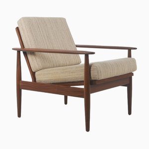 Poltrona in teak, Danimarca, anni '60
