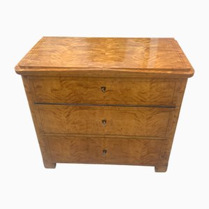 Biedermeier Chest of Drawers in Birch, 1830