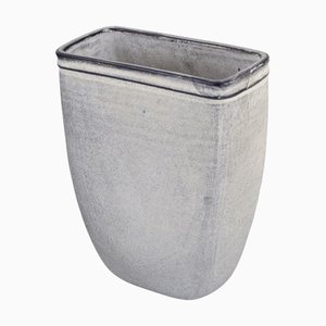 Large Ceramic Square Vase by Nils Kähler for Kähler, Denmark, 1960s