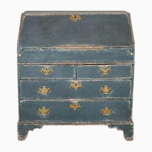 English Painted Oak Secretary