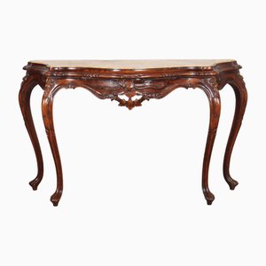 Table Console en Serpentine, Italie, 1920s