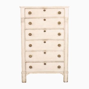 Commode Tall Boy Peinte, Pays-Bas