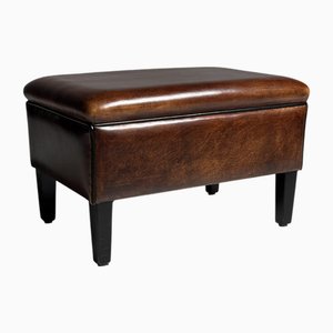 Pouf in pelle di pecora