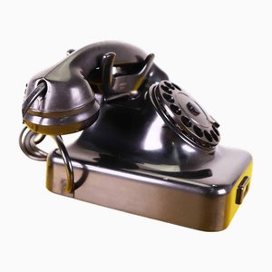 Vintage Bakelite Telephone from Siemens Milano