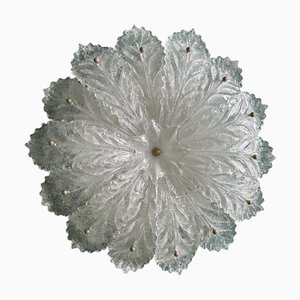 Snow Queen Murano Ceiling Light, 1980s