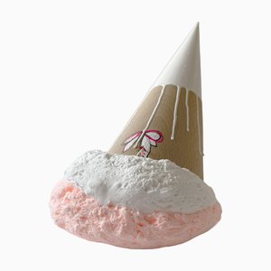 Sweetness Pop Sculpture in Foam Clay and Enamel on Wood, 2010s