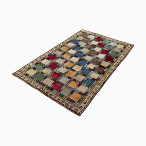 Hand-Knotted Gabbeh Nomadic Rug
