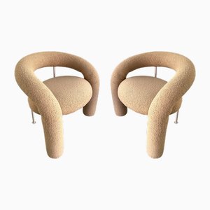Italian Tube Armchairs by Bartoli for Rossi di Albizzate, 1970s, Set of 2