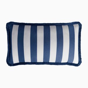 Housse de Coussin d'Extérieur Happy à Rayures de Lo Decor