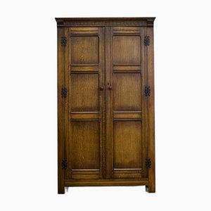 Art Deco Kleiderschrank aus Eiche, 1950er