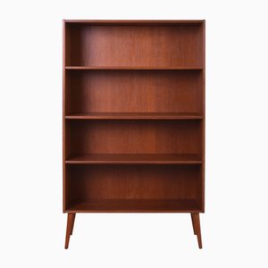 Libreria Mid-Century in teak, Danimarca, anni '60