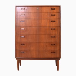 Commode à Tiroirs Mid-Century en Teck, Danemark, 1960s