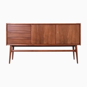 Polnisches Mid-Century Sideboard aus Nussholz, 1960er