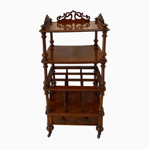 Whatnot Victorien Antique en Acajou, 1860s