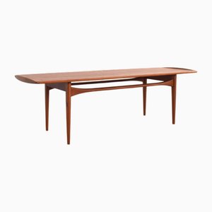 Mid-Century Teak Coffee Table by Tove Kindt-Larsen for France & Søn / France & Daverkosen, 1960s