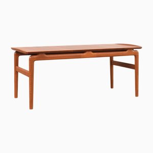 Teak Model 640 Coffee Table by Peter Hvidt & Orla Mølgaard-Nielsen for France & Søn / France & Daverkosen, 1950s