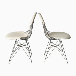 Wire Chairs DKR-2 Bikini attributed to Charles and Ray Eames for Vitra, 1970s, Set of 2
