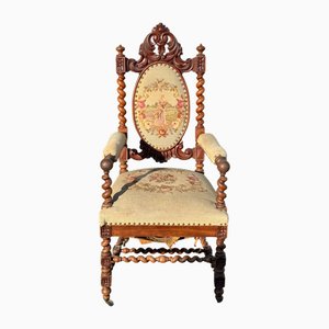 Fauteuil Antique en Bois