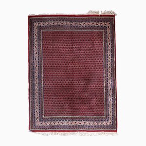 Tappeto Seraband vintage fatto a mano, India, anni '70