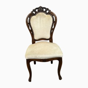 Silla victoriana antigua renacentista
