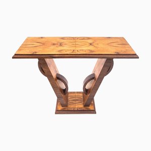 Console Art Déco, Pologne, 1950s